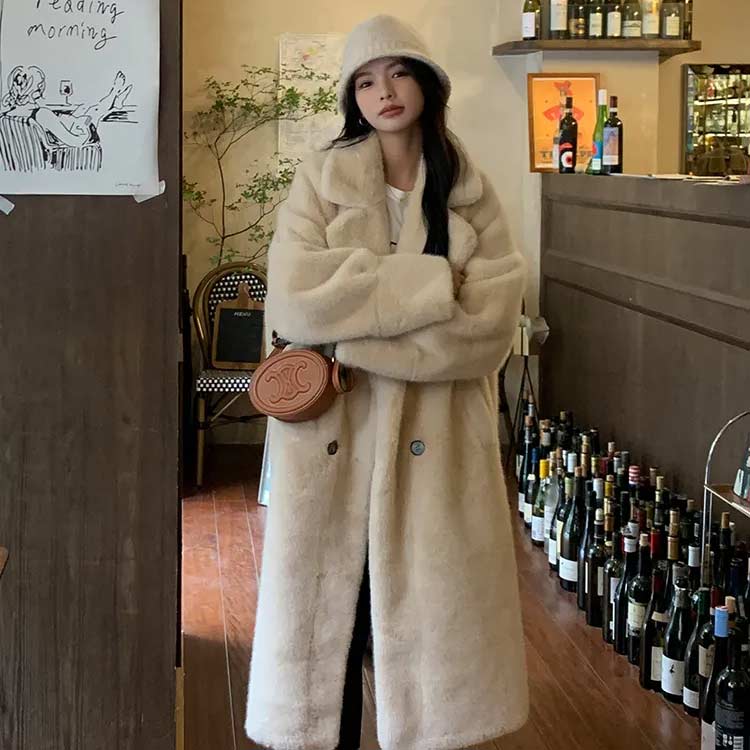 楽天市場】 ボリュームファー 暖かい レディース フェイクファー 冬