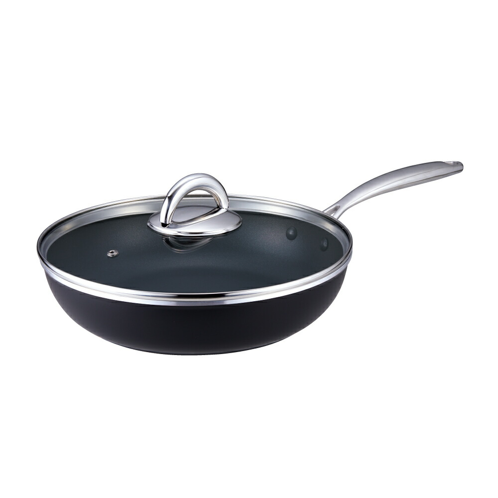 楽天市場】かるパン 29 cm フライパン 深型 ガラス蓋 蓋 レシピ付き