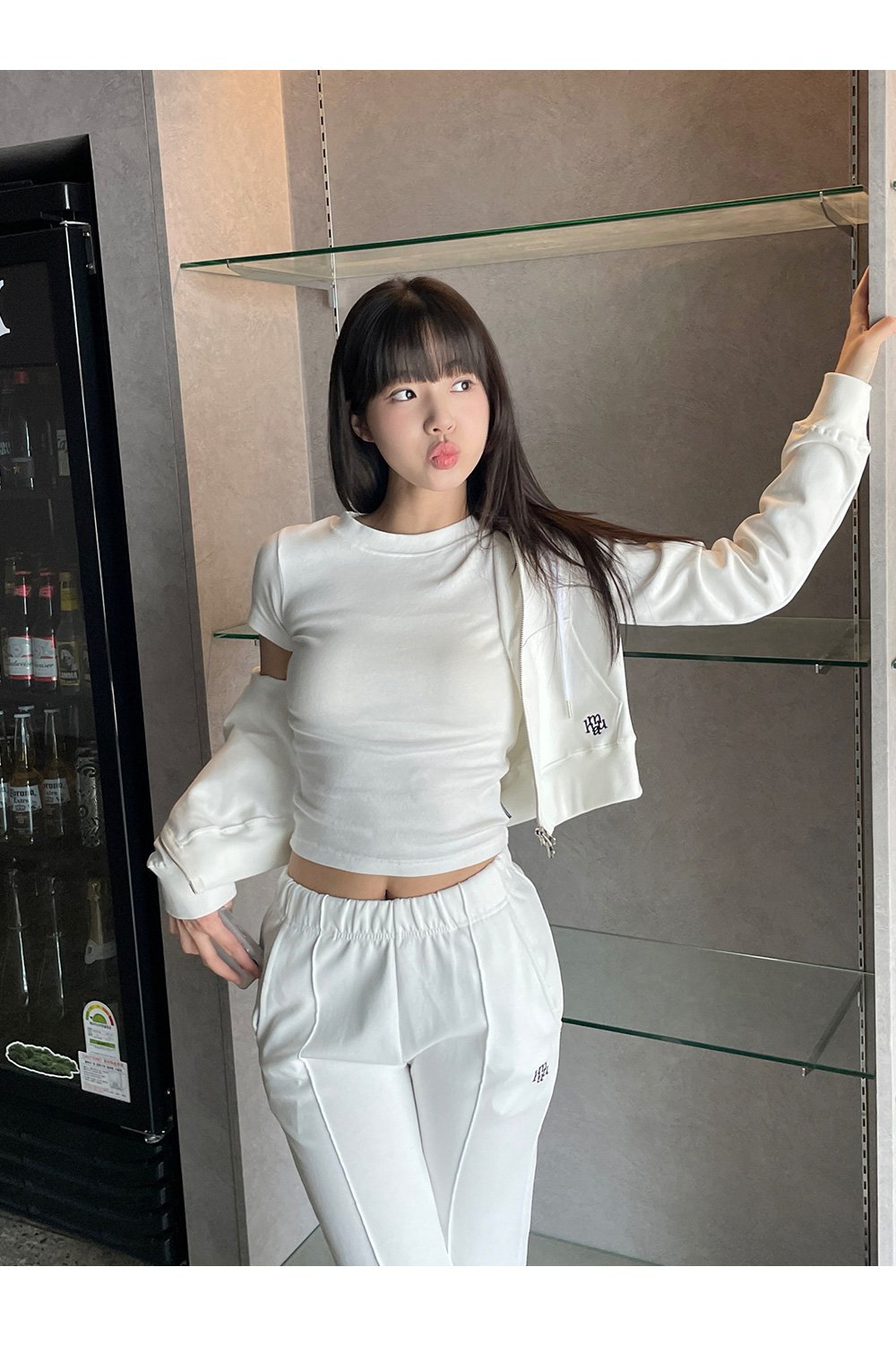 楽天市場】muahmuah【セット】スリムフィット フードジップアップ