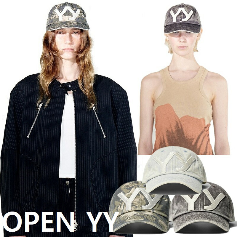 楽天市場】【OPEN YY】2025年春夏新作 コットン ボールキャップ 3色