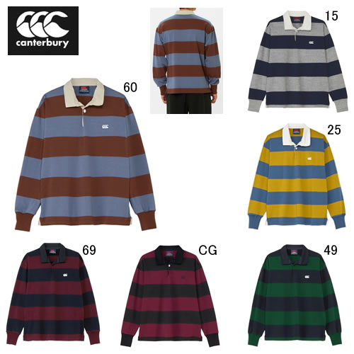 楽天市場】カンタベリー ビッグ 大きいサイズ ラガーシャツ 長袖 襟付