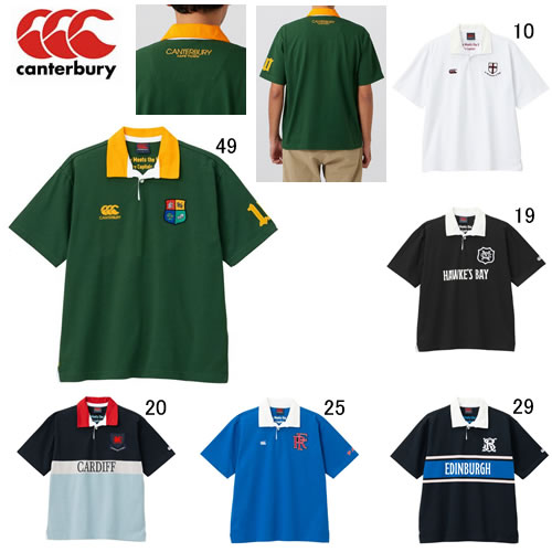 楽天市場】カンタベリー ラガーシャツ 半袖 メンズ canterbury