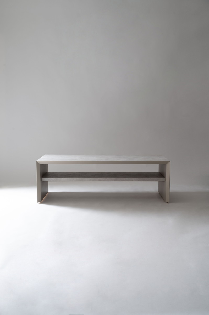 楽天市場】リビングテーブル F3-101LGY ダークグレー サイズ W120×D55