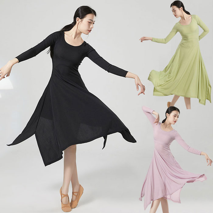 楽天市場】社交ダンスワンピース ダンス練習着 ワンピース 全3色