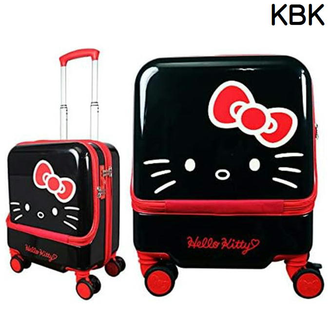 楽天市場】スーツケース ハローキティフロントポケット付 HK-SUC-04