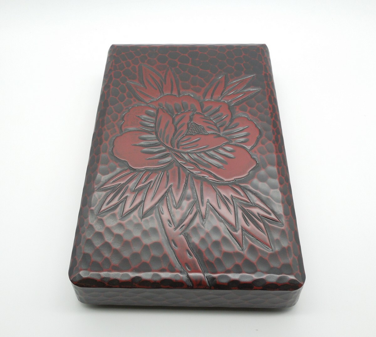 楽天市場】木製 国産 硯箱日本製 硯箱 2E-25 鎌倉彫 10号 送料無料