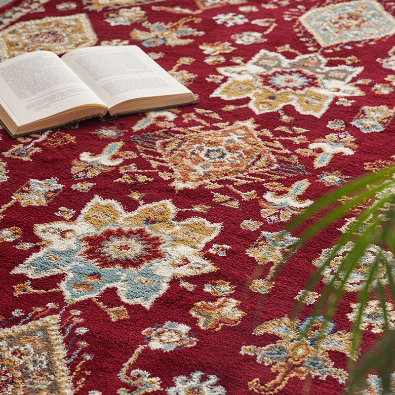 楽天市場】ラグ ラグマット ウィルトン織 クラシック 柄 エジプト製 約