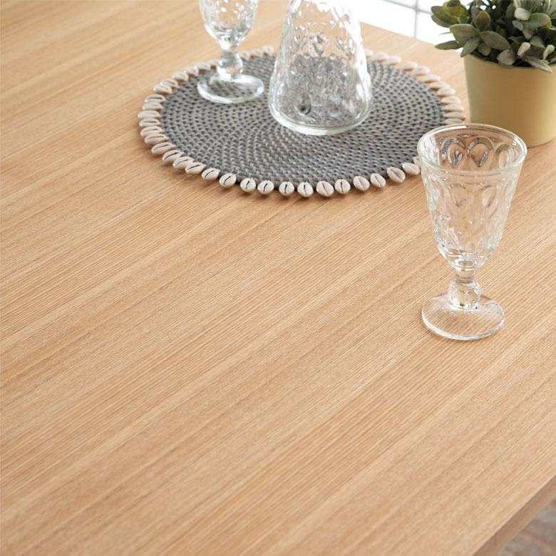 ナチュラルウッド 長方形ダイニングテーブル 0263◇ ダイニング