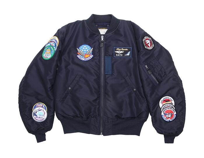 楽天市場】自衛隊グッズ BUZZ RICKSONS Type B-15C ブルーインパルス