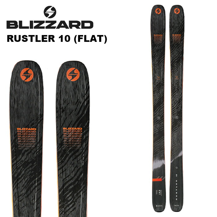 楽天市場】BLIZZARD ブリザード スキー板 RUSTLER 10 (FLAT) 板単品 24