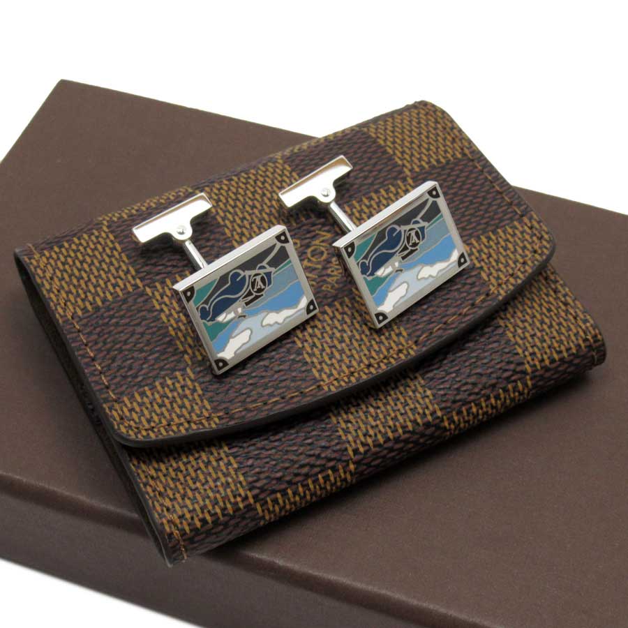 楽天市場】ルイヴィトン Louis Vuitton カフスボタン ケース付き