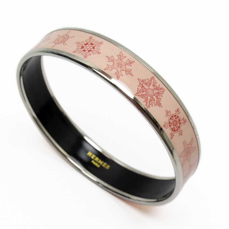 楽天市場】エルメス HERMES ブレスレット バングル エマイユ ピンクx