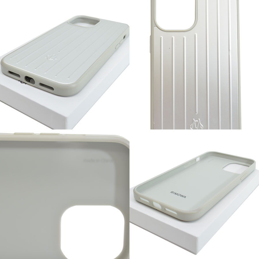 楽天市場】リモワ RIMOWA iPhone 12 Pro Maxケース シルバーxグレー