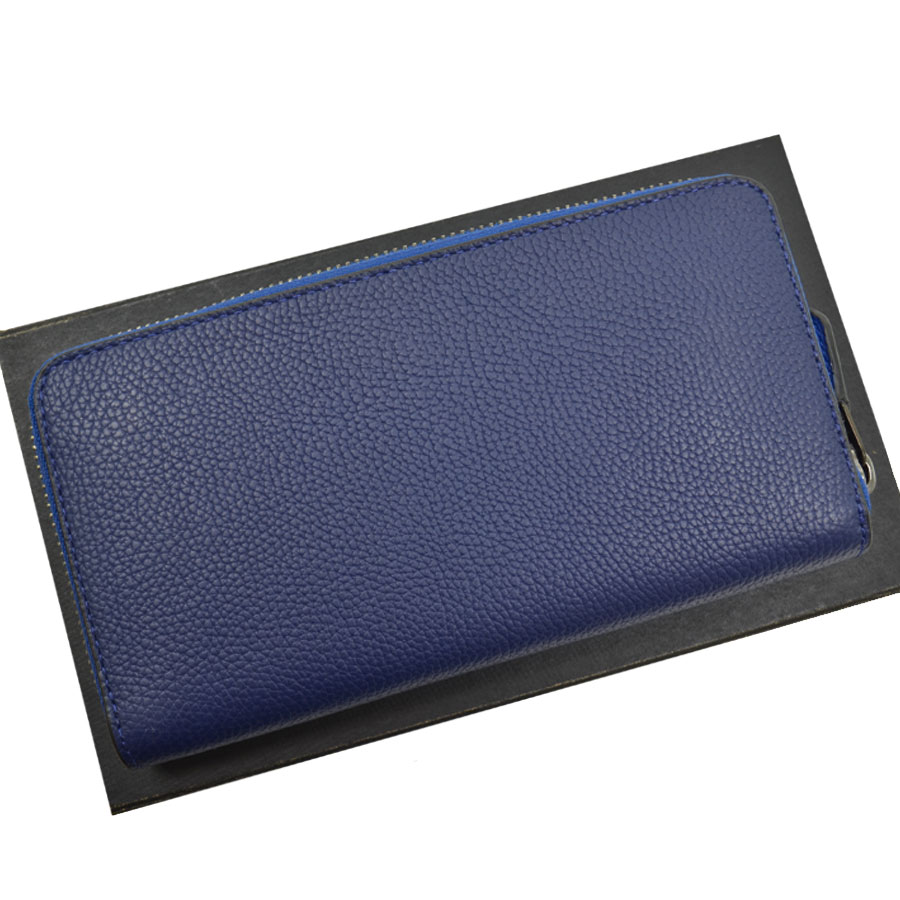 楽天市場】コーチ COACH 長財布 ネイビーxブルー レザー ラウンド
