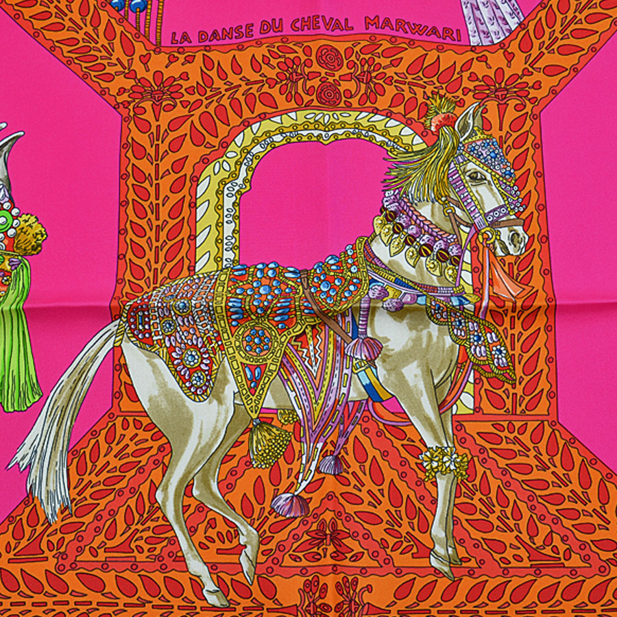 楽天市場】エルメス HERMES スカーフ カレ90 LA DANSE DU CHEVAL
