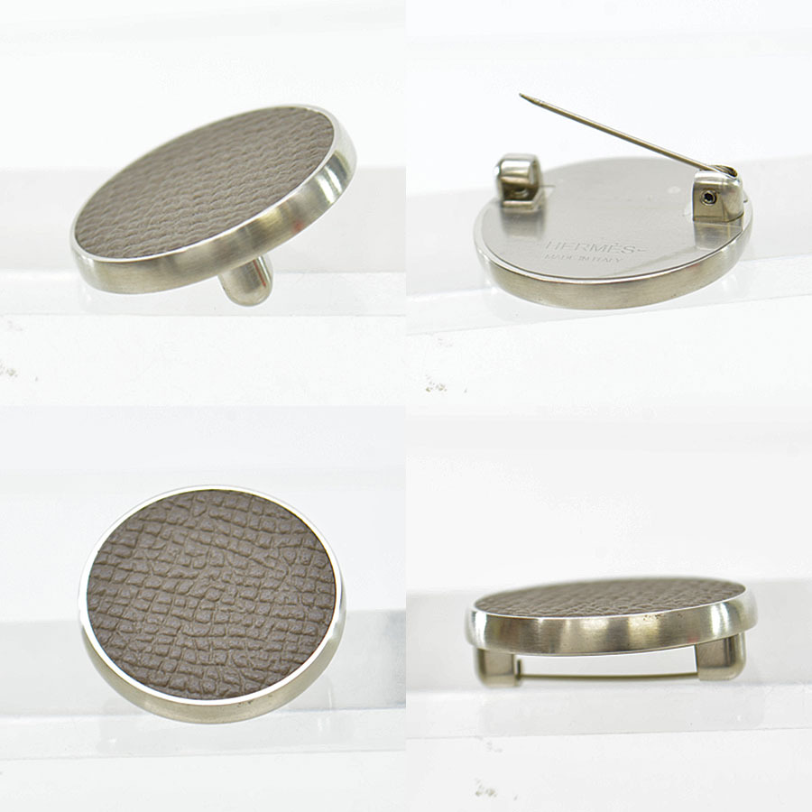 楽天市場】エルメス HERMES ブローチ リヴァプールPM 推定トープ