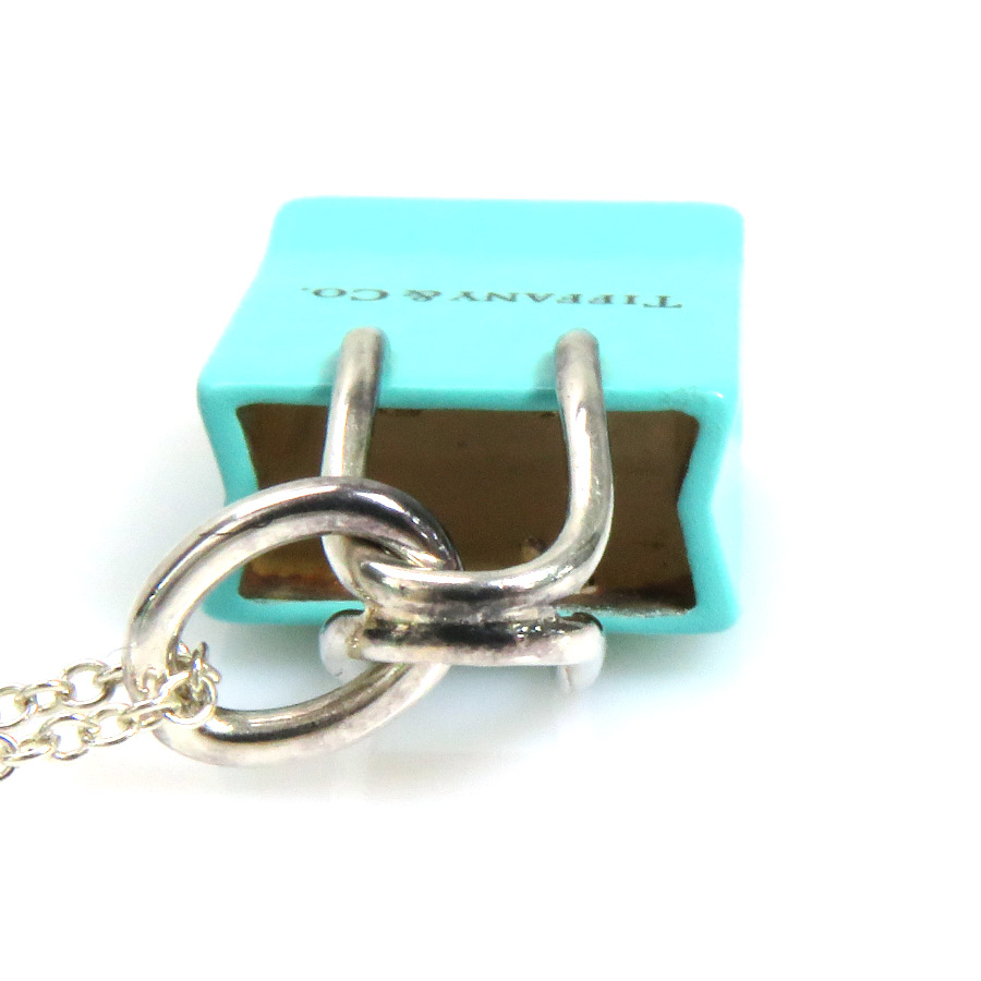 楽天市場】ティファニー ネックレス ショッピングバッグ チャーム