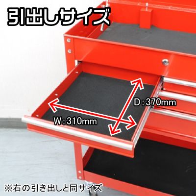 楽天市場】ツールワゴン 4段引出付 アストロプロダクツ : アストロ