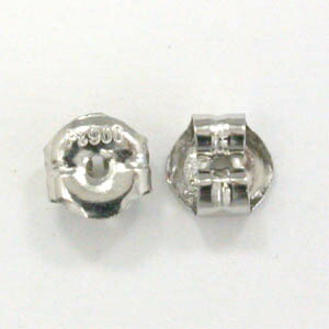 楽天市場】プラチナ(Pt900) 地金 ピアスキャッチ (大) (ピアス芯太さ