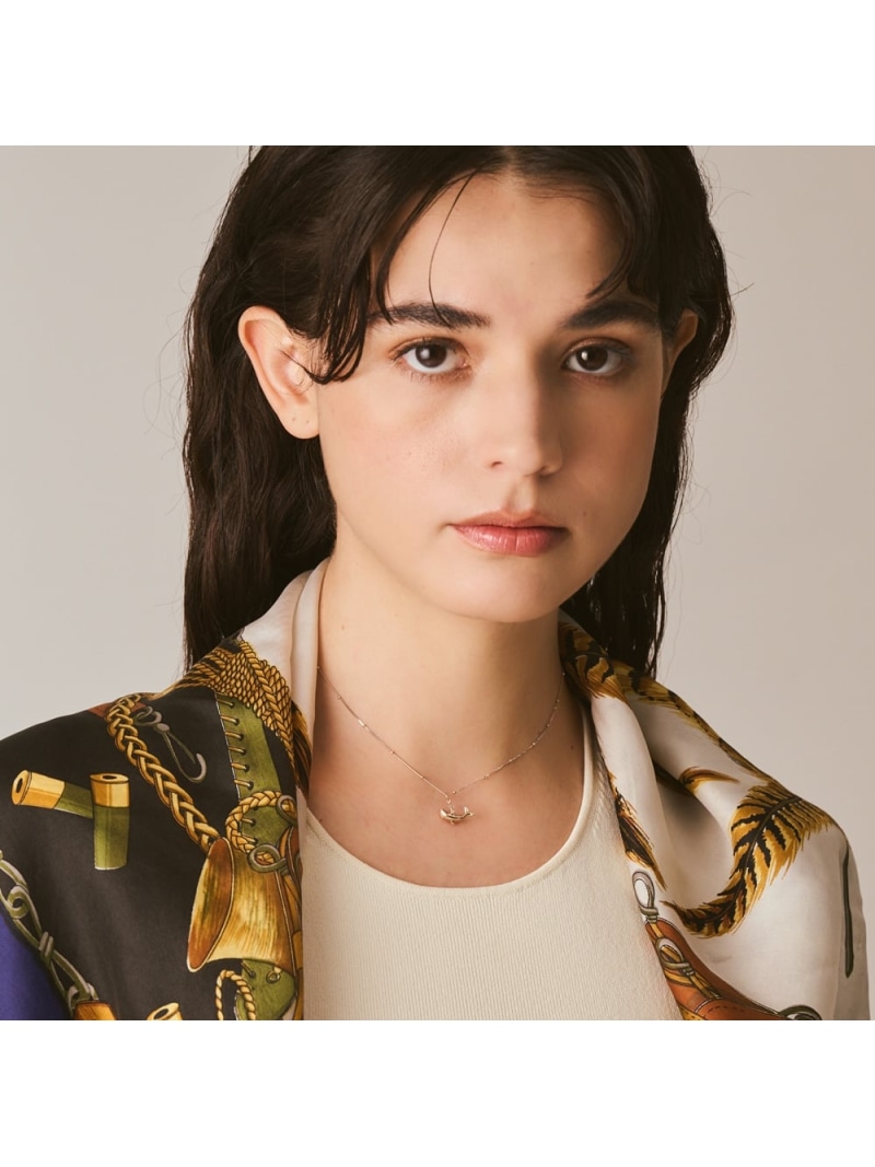 agete 34th K5ピアスチャーム ホワイトラブラドライト 向日葵 完売