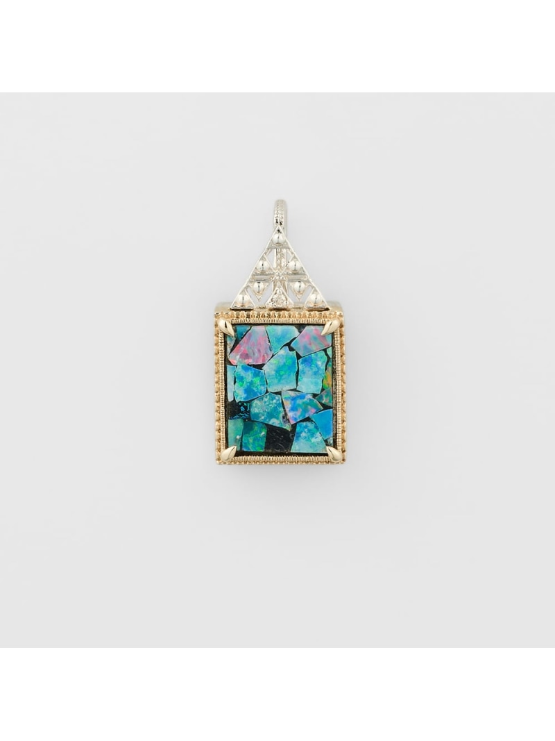 楽天市場】シルバー/K10オパールチャーム agete アガット アクセサリー