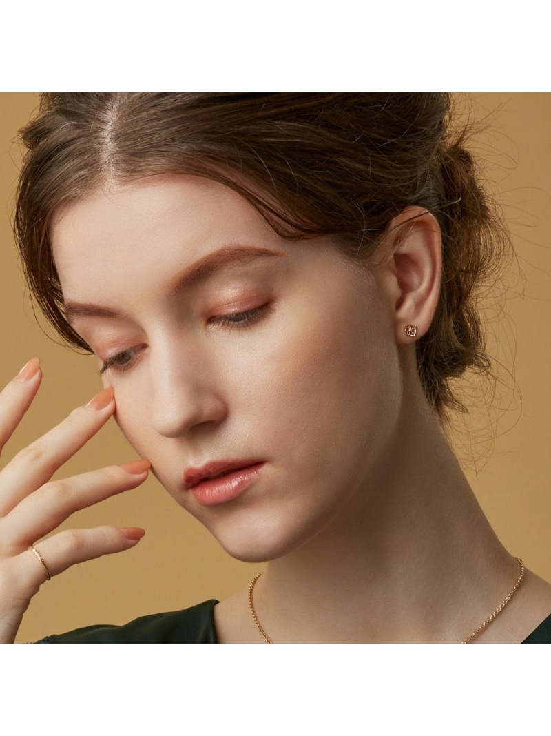 楽天市場】K10ダイヤモンドピアス agete アガット アクセサリー