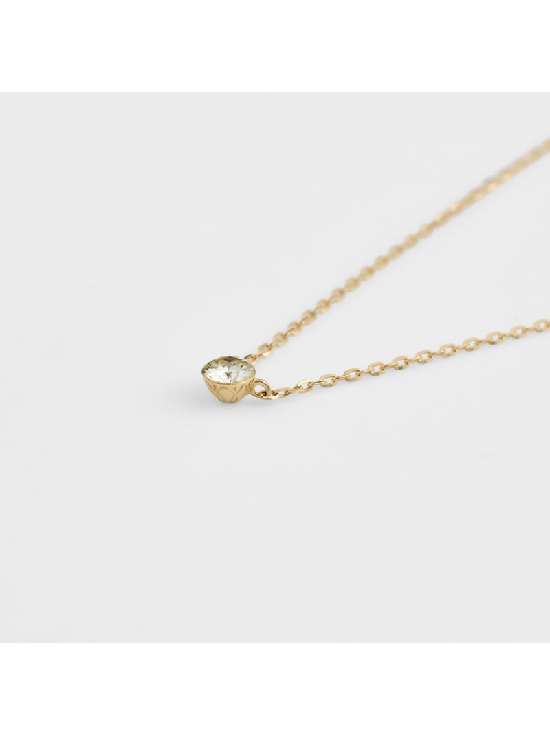 楽天市場】K18ダイヤモンドネックレス(0.1ct) agete アガット