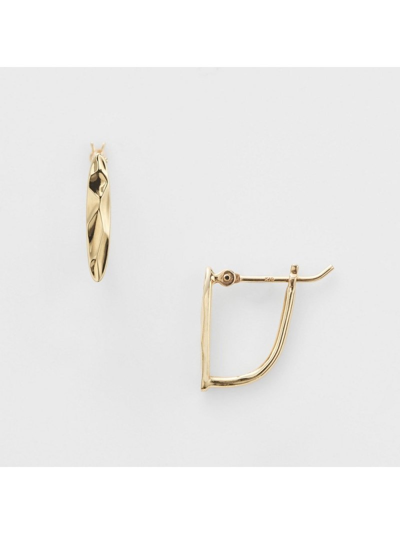 楽天市場】K10フープピアス agete アガット アクセサリー・腕時計