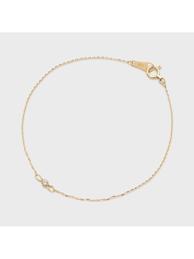 楽天市場】K10ダイヤモンドブレスレット(0.03ct) NOJESS ノジェス