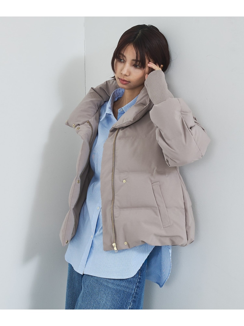 楽天市場】【WEB Domani掲載】袖リブシームレススタンドダウン