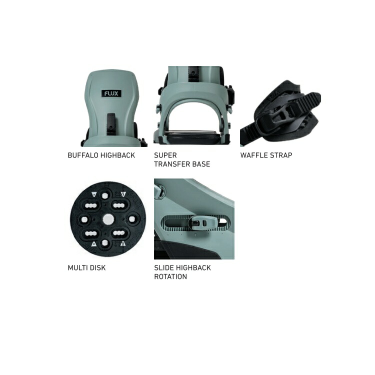 FLUX 2026 CV BLACK ビンディング M 未開封 FLUX 2026 CV BLACK