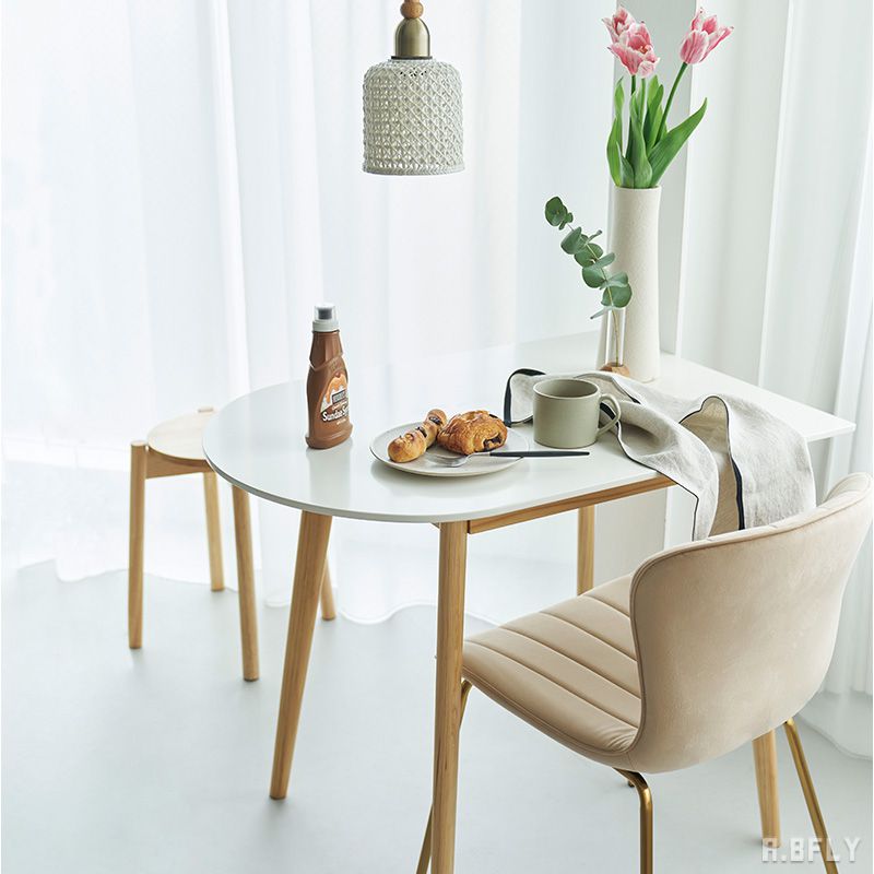 楽天市場】テーブル ホワイト天板 ダイニングテーブル カフェテーブル