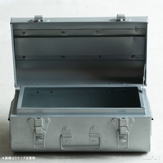 楽天市場】【S・M2個セット】ブリキ缶 ブリキ トランクボックス