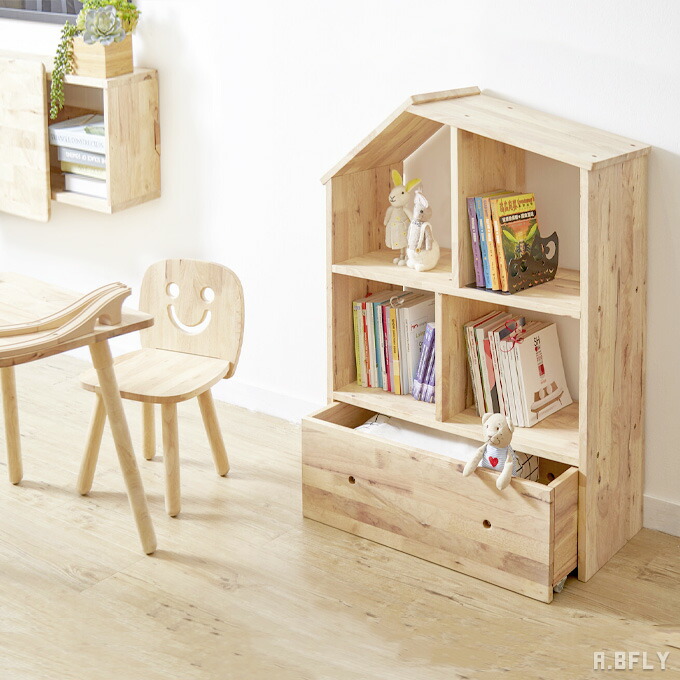 楽天市場】リトルシェルフ 子供ラック 収納 キッズシェルフ オープン