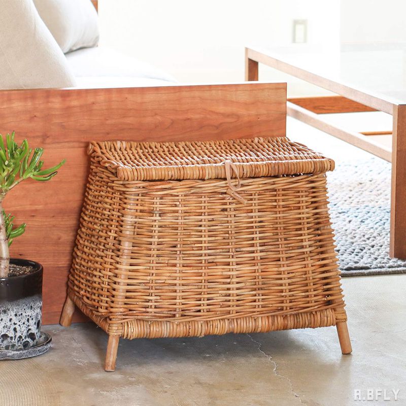 楽天市場】蓋 付き バスケット アンティークの通販