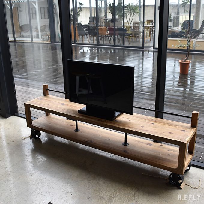 楽天市場】テレビボード 幅180cm ローボード TV台 TVシェルフ オールド