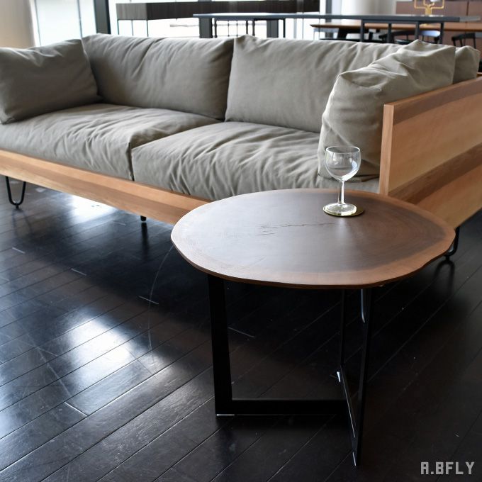 楽天市場】サイドテーブル 丸太の通販