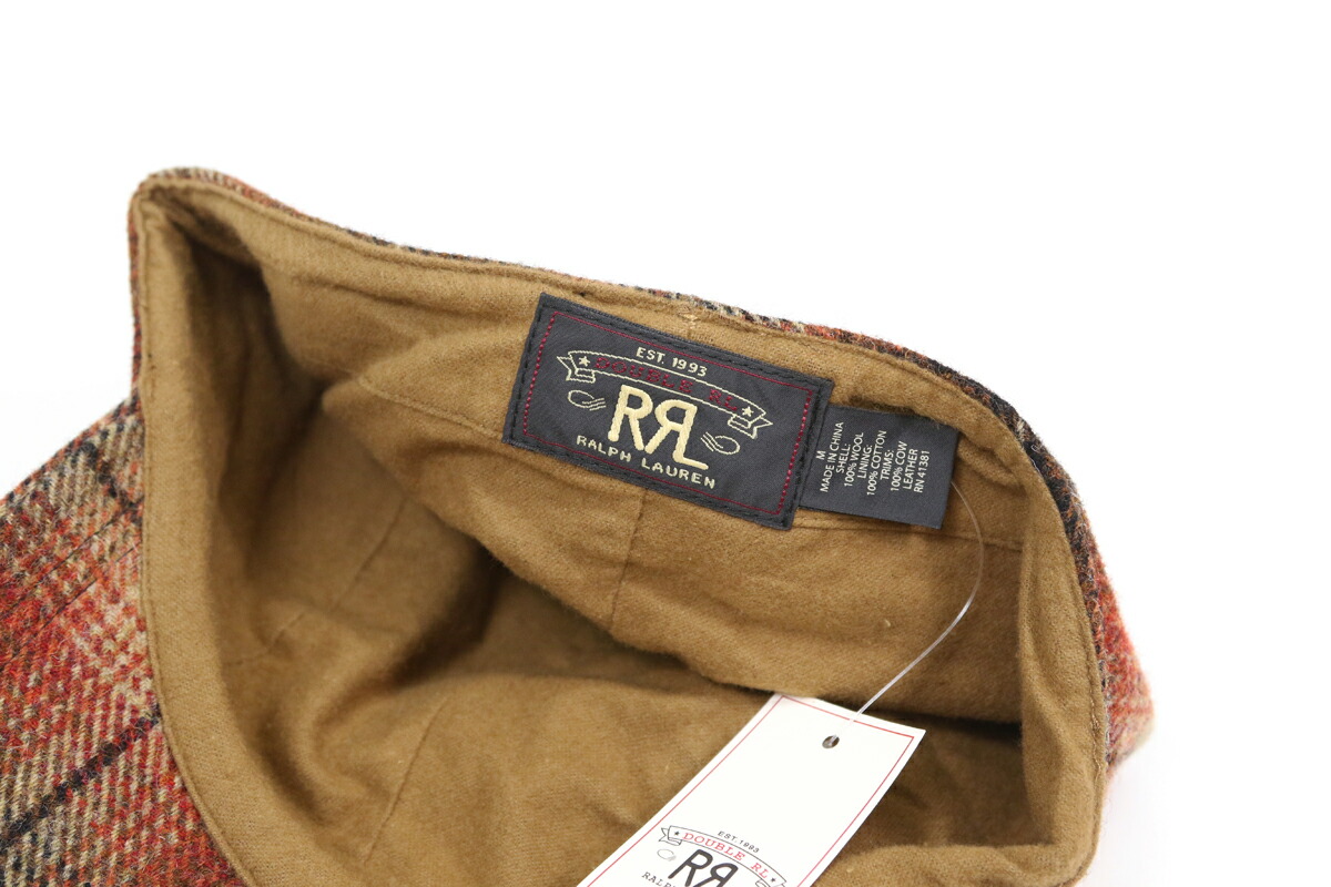 楽天市場】RRL (double RL) Wool Hunting Cap ダブルアールエル ウール