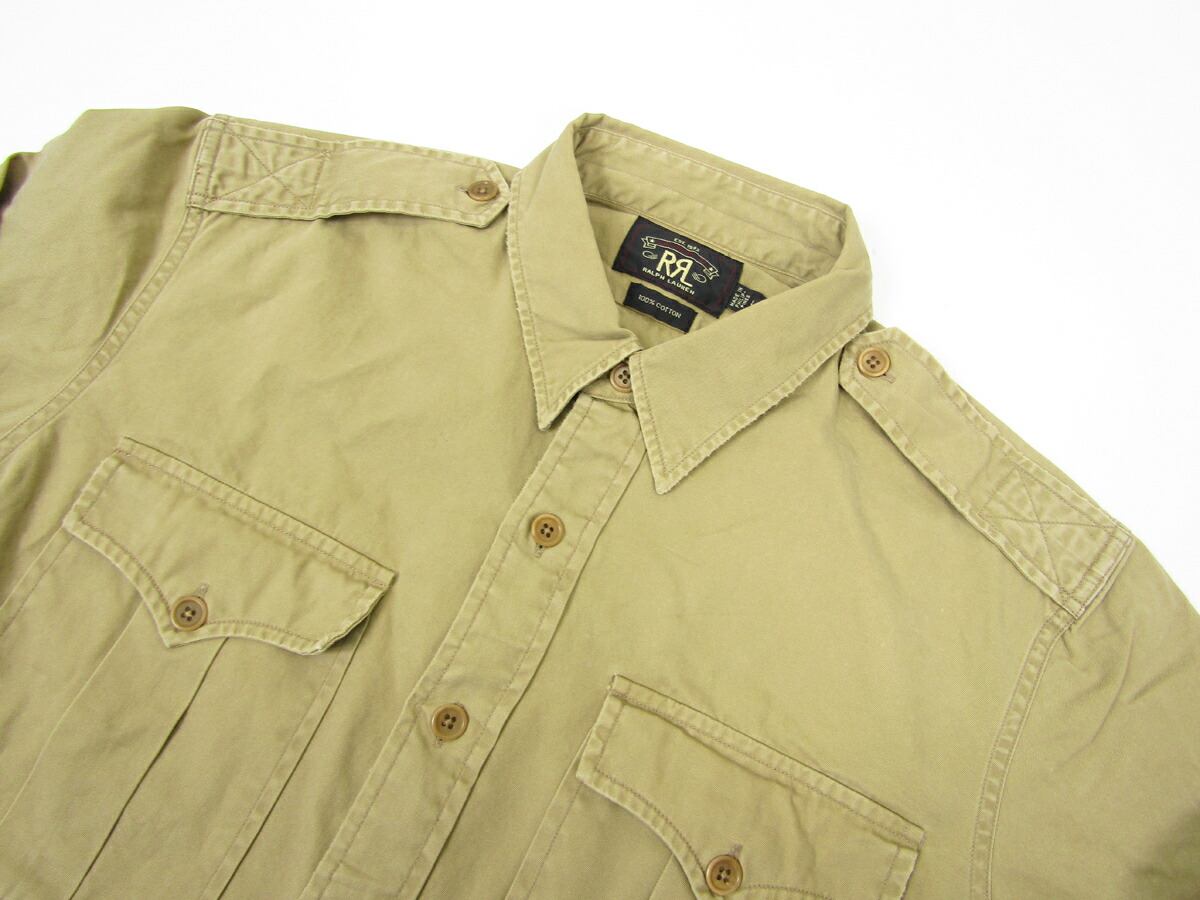 楽天市場】RRL ダブルアールエル ラルフローレン 長袖 ビンテージ