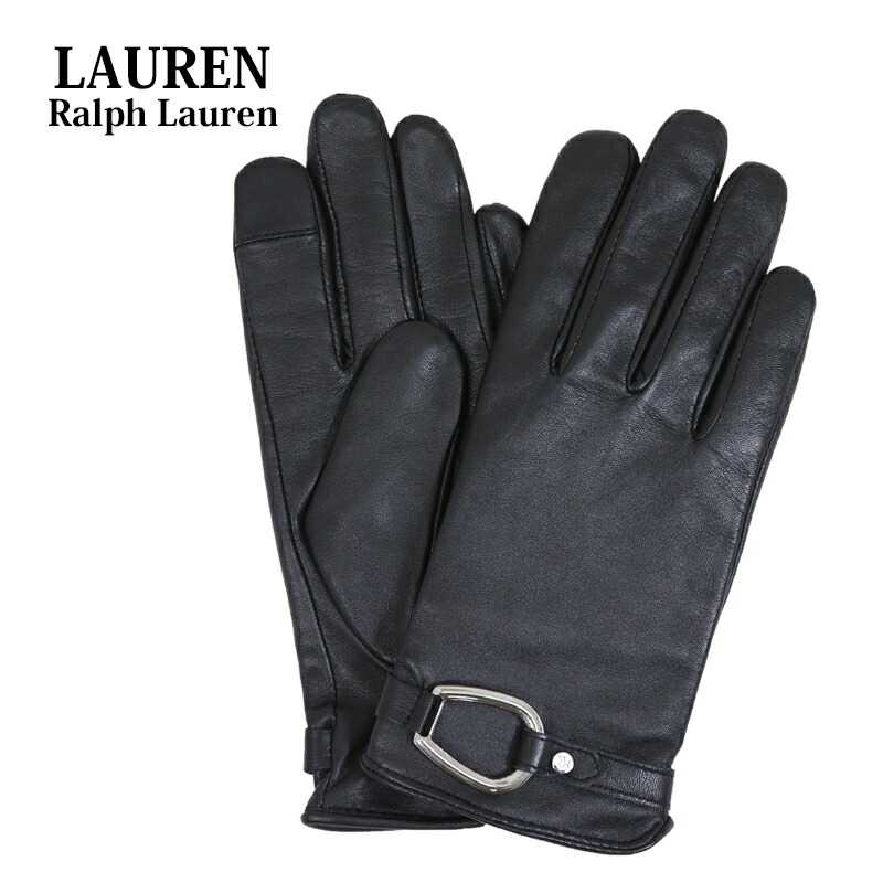 楽天市場】ローレン ラルフローレン レディース レザー グローブ 手袋