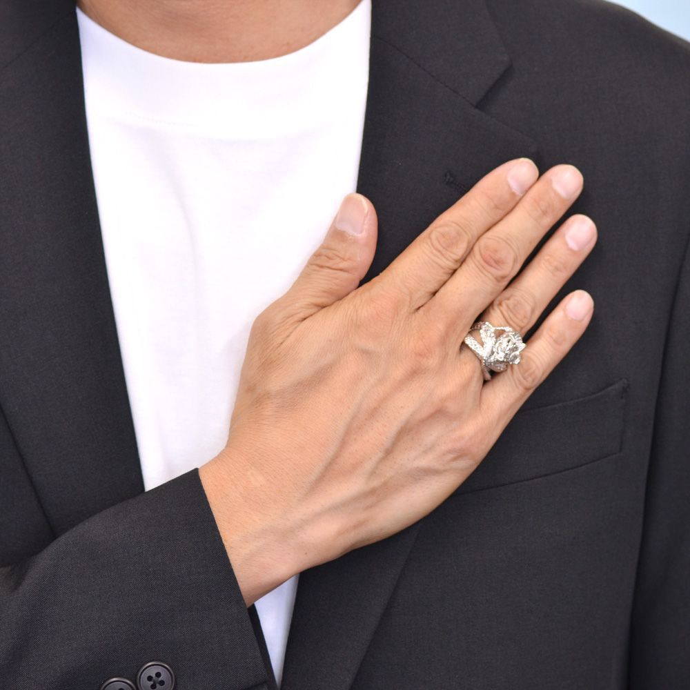 楽天市場】指輪 メンズリング プラチナリング ダイヤモンド メンズ