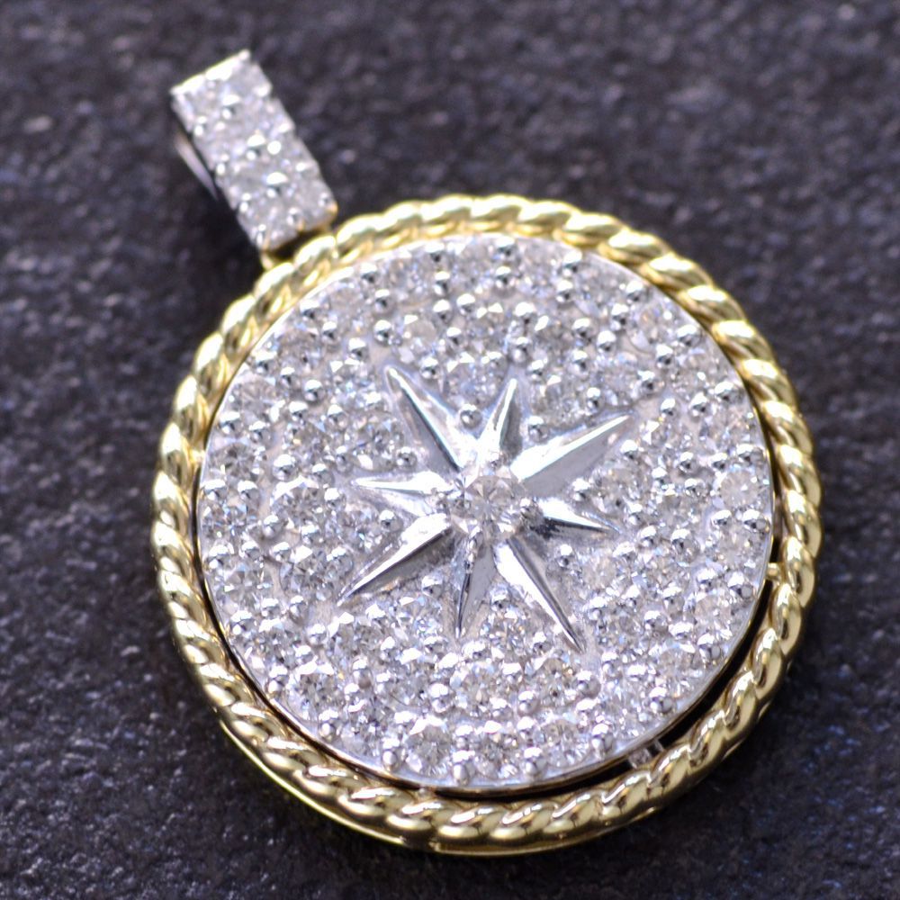 楽天市場】ペンダントトップ メンズ 18金 K18 18K プラチナ