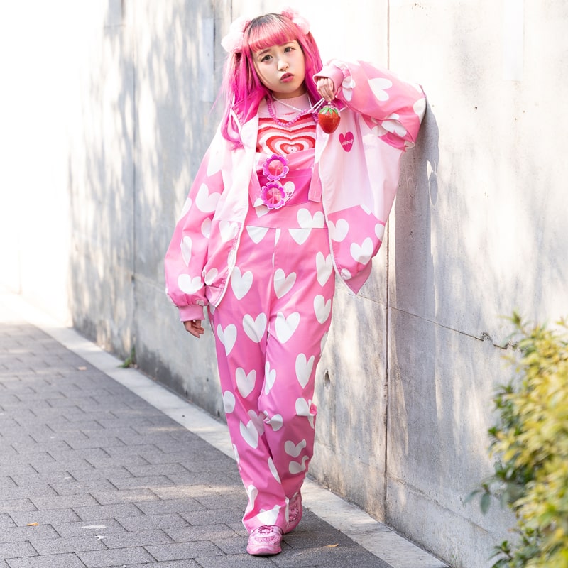 楽天市場】ハート ジャケット 長袖 y2k 原宿系 原宿 派手カワ