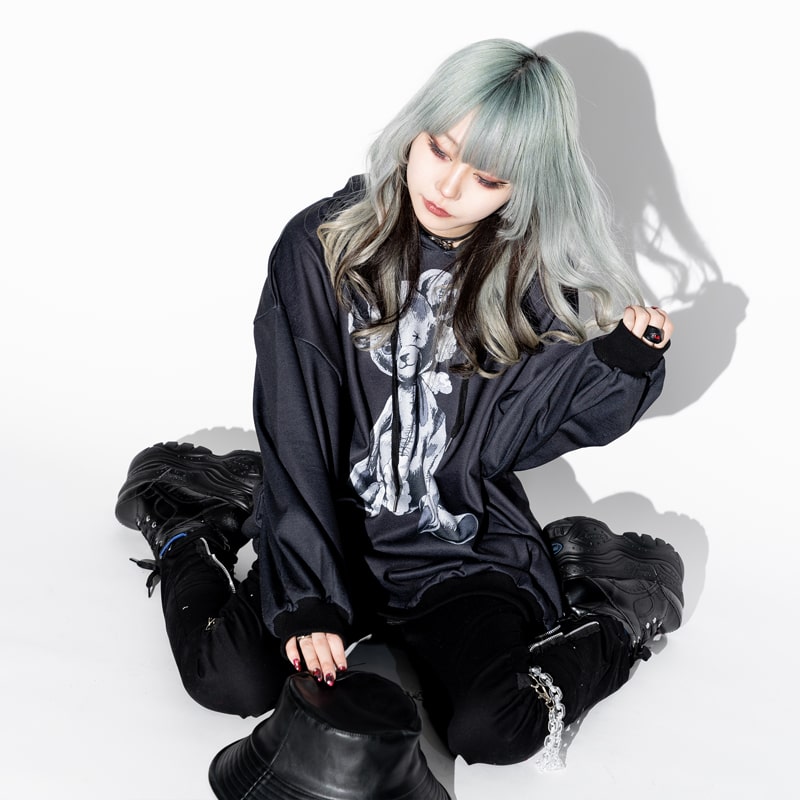 楽天市場】ぼろベア パーカー 原宿系 ファッション レディース メンズ