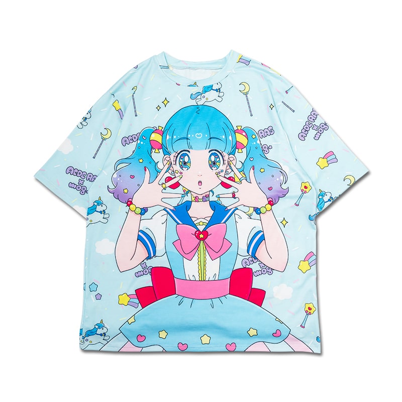 楽天市場】ゆめちゃん Tシャツ 半袖 原宿系 原宿 派手カワ