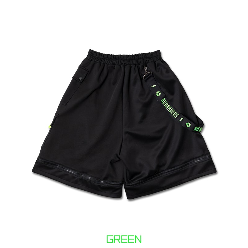 楽天市場】渦雷 ハーフパンツ 5分丈 原宿 原宿系 ファッション