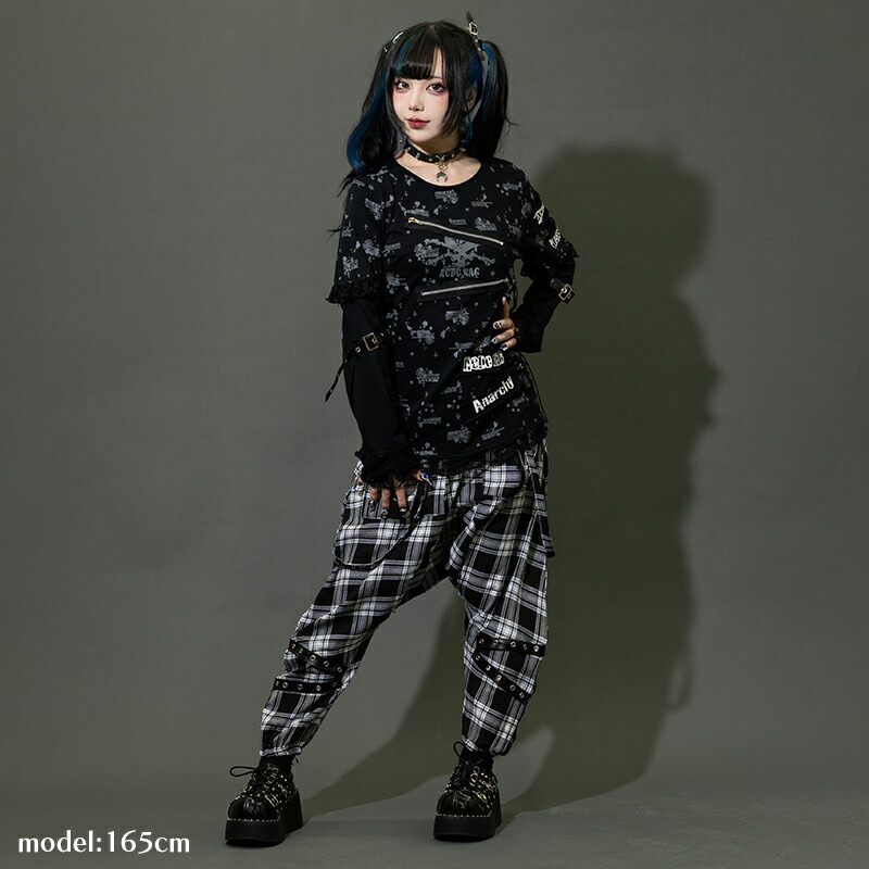 楽天市場】2way ロンT Tシャツ 長袖 カットソー ファッション 原宿