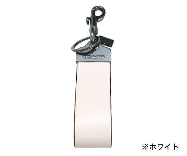 楽天市場】☆コーチ(COACH) ループキーフォブ イン スムースレザー