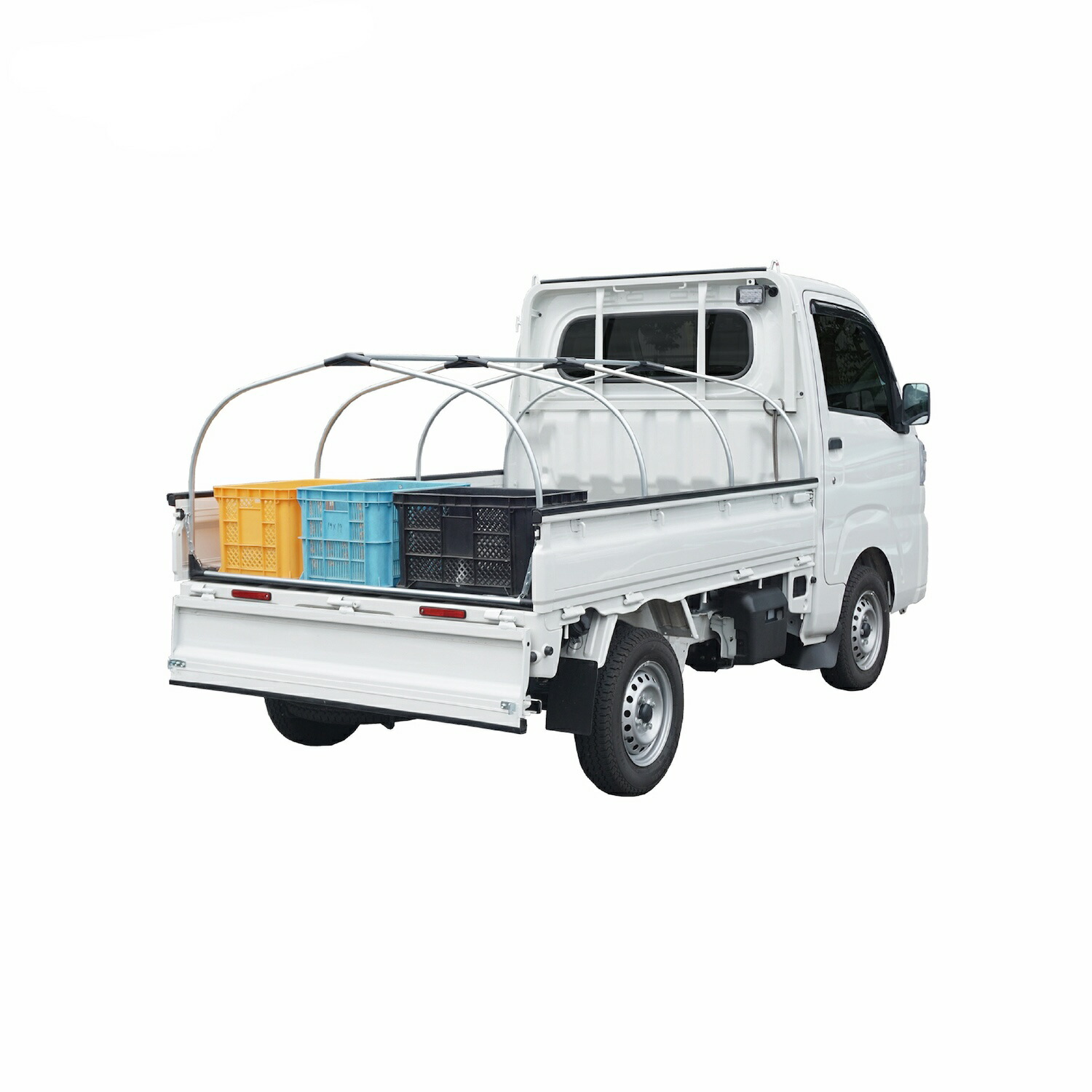 楽天市場】軽トラック幌フレーム＋シート（PVCブラック） 【代金引換