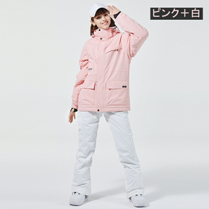 パタゴニアPatagoniaスキーウェアガールズM(10)ピンク白ホワイト